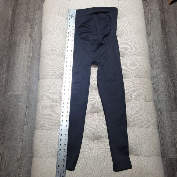 BLANQI EVERYDAY Black Maternity Belly Support Legging Women's Large High Rise Se - Picture 10 of 11